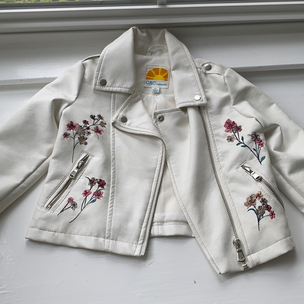 Girls moto jacket